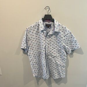 Johnson & Murphy Button down, worn once